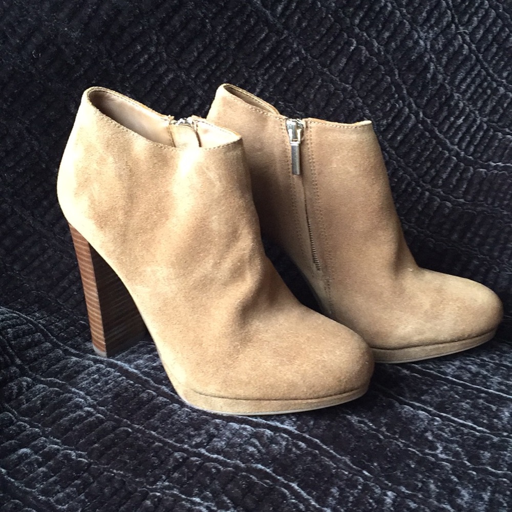 Suede Bootie, NWOT